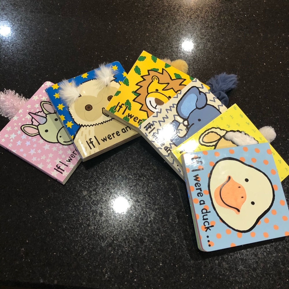 Set of six toddler/baby books “If I were...”